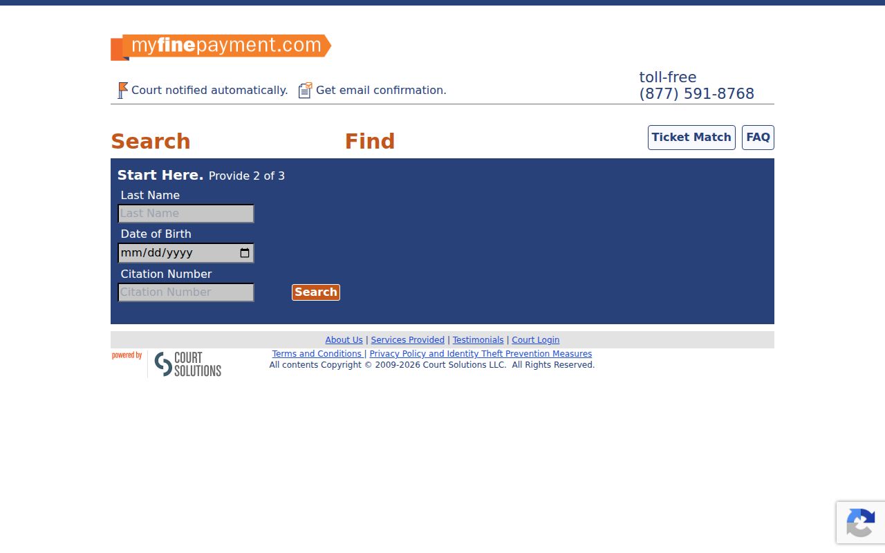 Marion County traffic warrant payment search