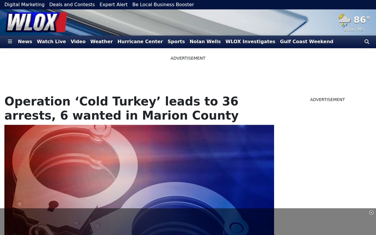 Marion County warrant operation news context